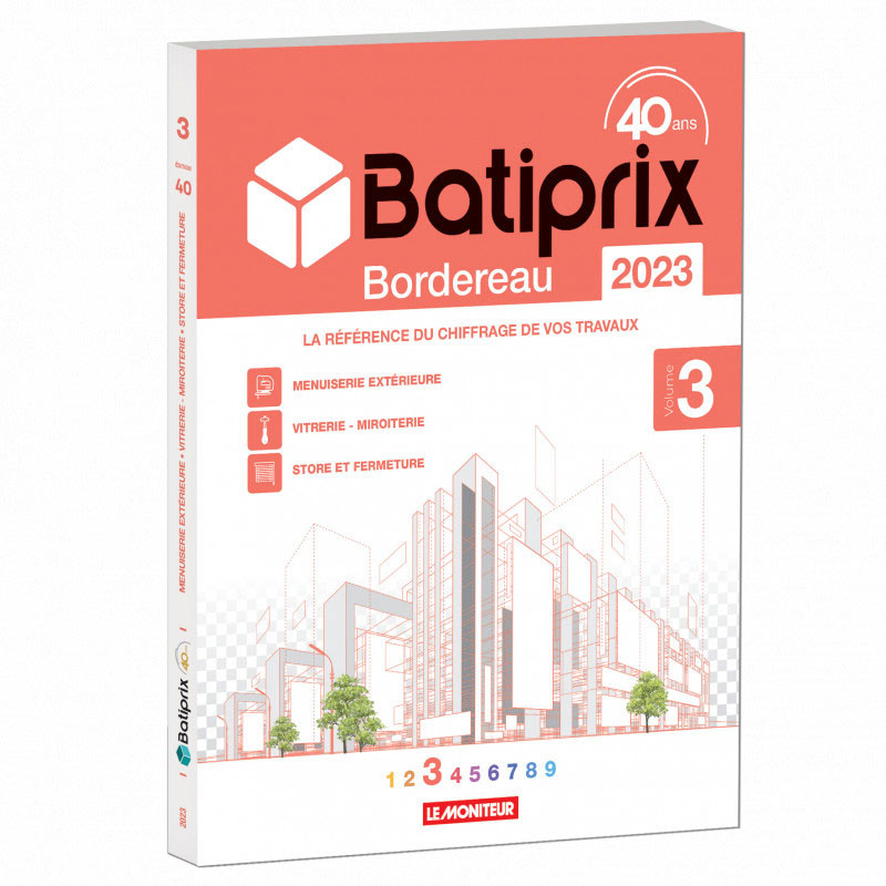 Batiprix Bordereau 2023 - Volume 3