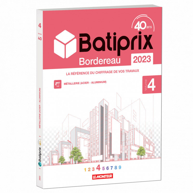 Batiprix Bordereau 2023 - Volume 4