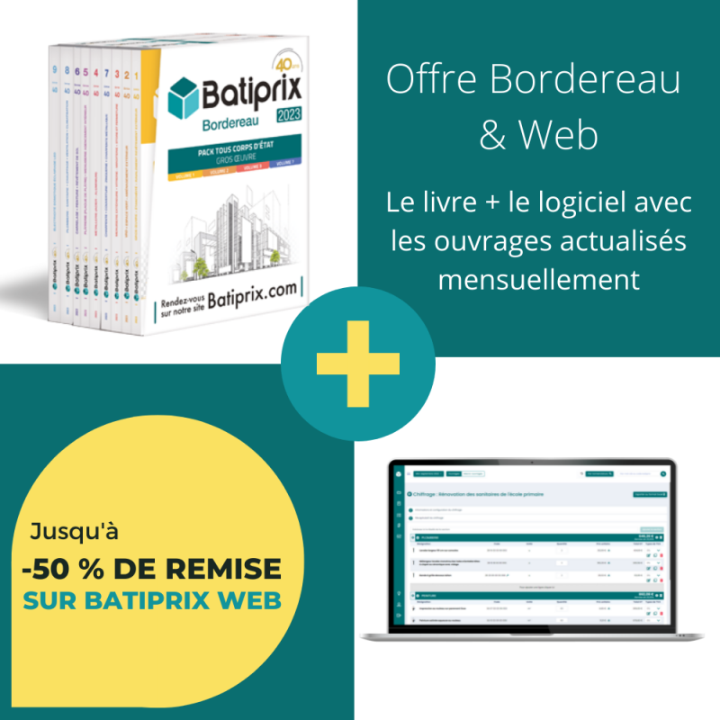 Offre Duo - Batiprix Bordereau 2023 + Web