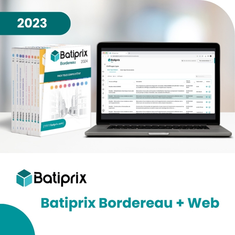 Offre Duo - Batiprix Bordereau 2023 + Web