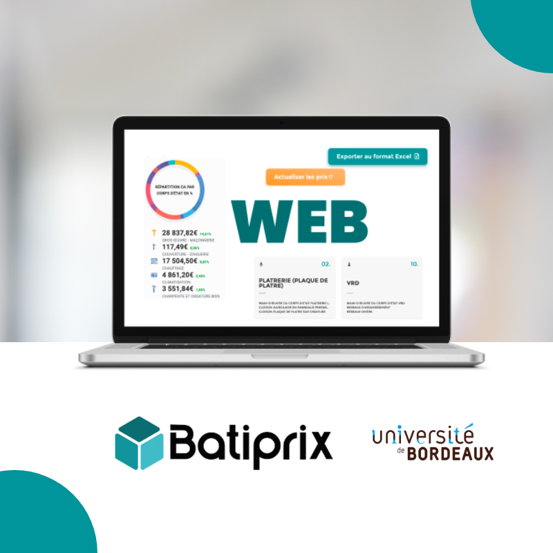 Batiprix Web Consultation - Tous corps d'état - Université de Bordeaux