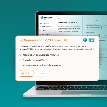 Batiprix - CCTP by IA image