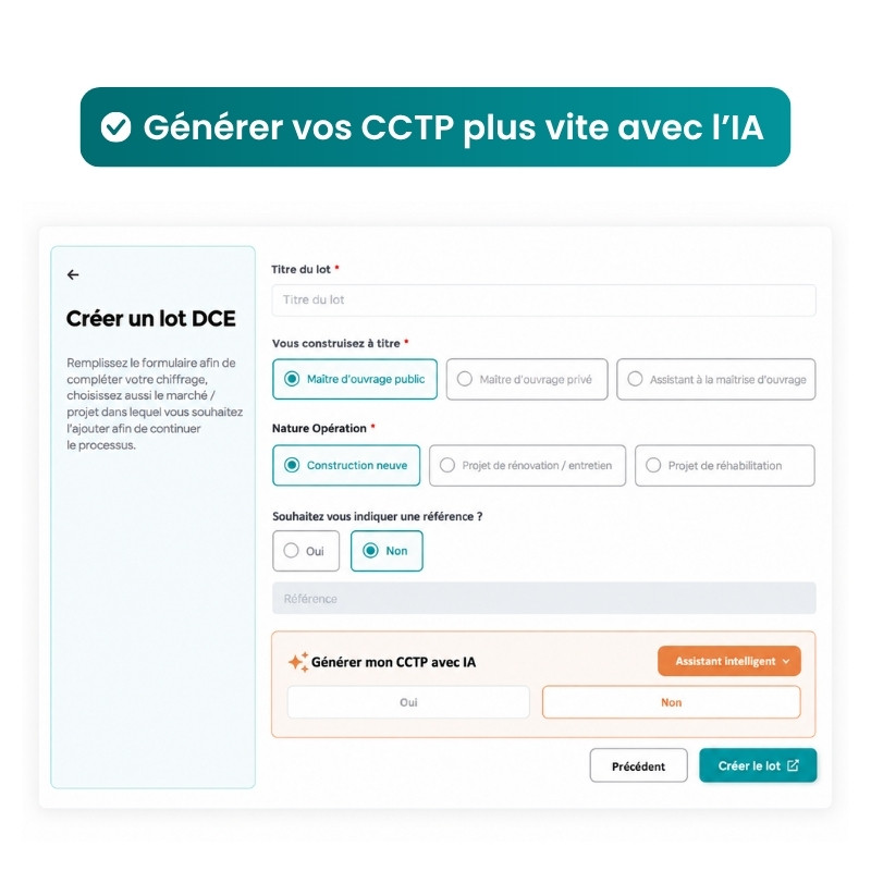 Générer vos CCTP plus vite avec l’IA
