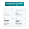 Des estimations précises grâce
aux macro-ouvrages