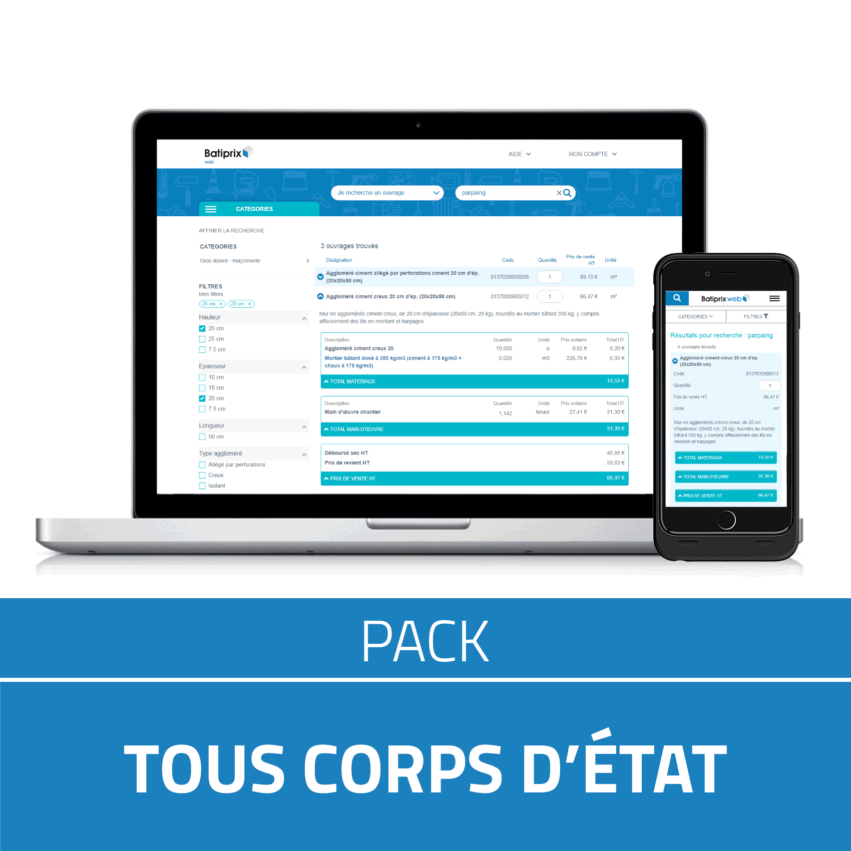 Pack Gros oeuvre