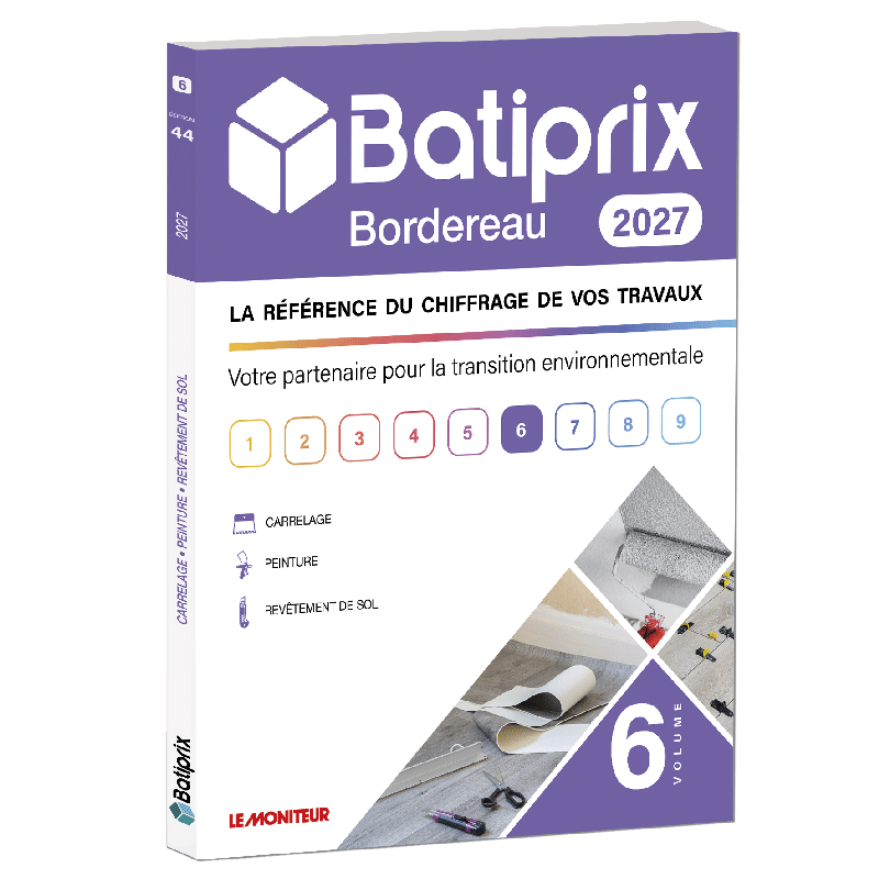 Bordereau 2027 - Volume 6 - Carrelage, Peinture, Revêtement de sol