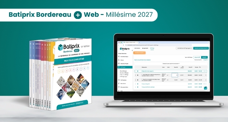 Offre Duo Batiprix Bordereau + Web Millésime 2024
