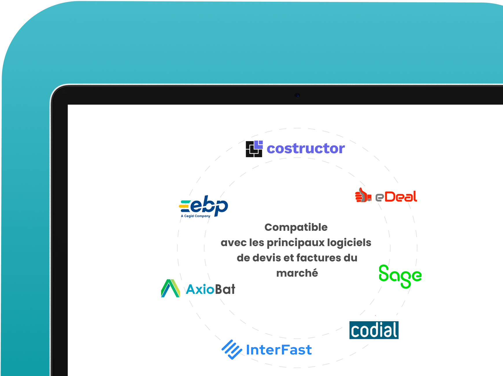 Batiprix Data, compatible avec les principaux logiciel de dvis facture du marché