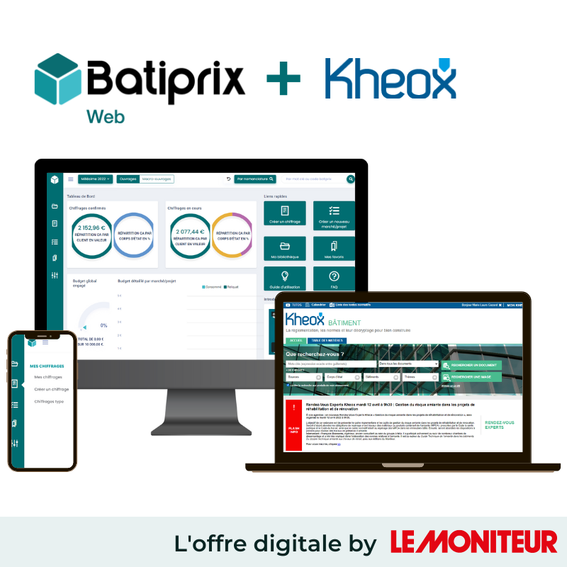 Batiprix Web + Kheox