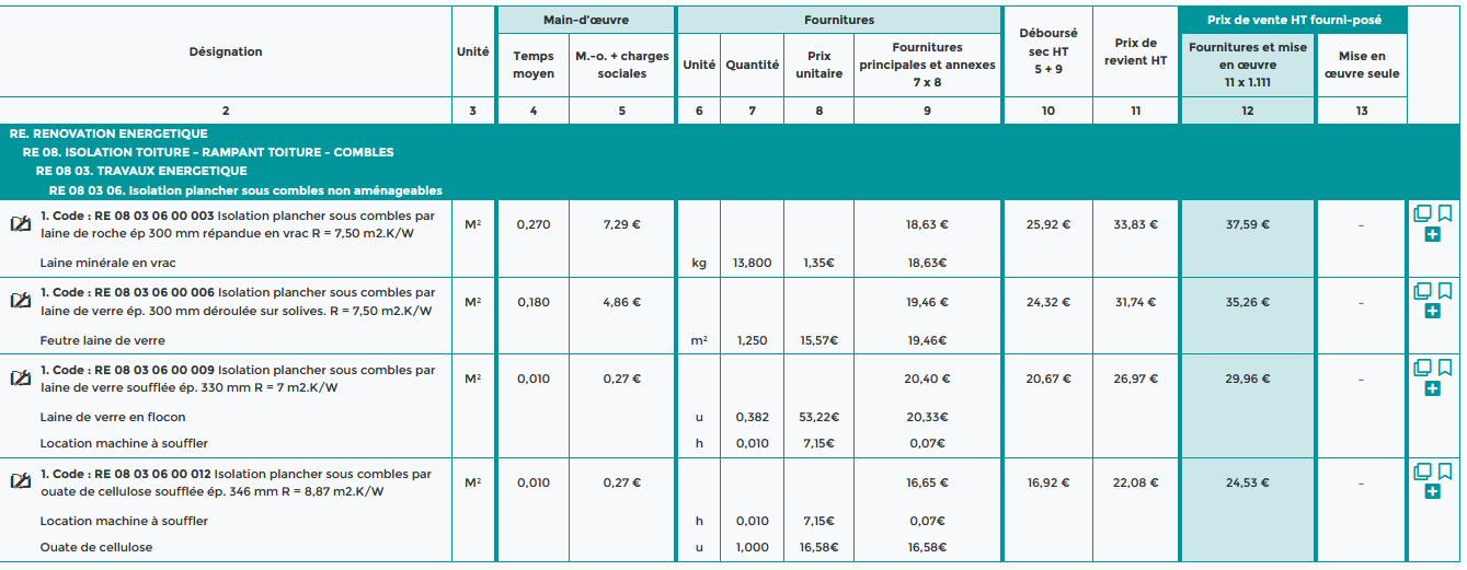 Isolation rampant de toiture pour combles aménageables et autres isolation